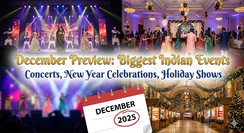 December Preview: Biggest Indian Events Coming Next Month (Concerts, New Year Celebrations, Holiday Shows)