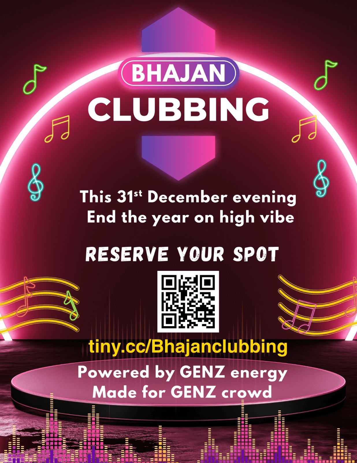 Bhajan Clubbing - San Francisco Indian event on Wed, Dec 31